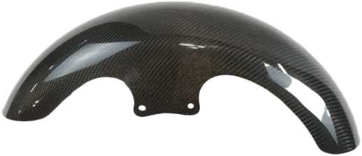 carbon fiber front fender for performance bagger