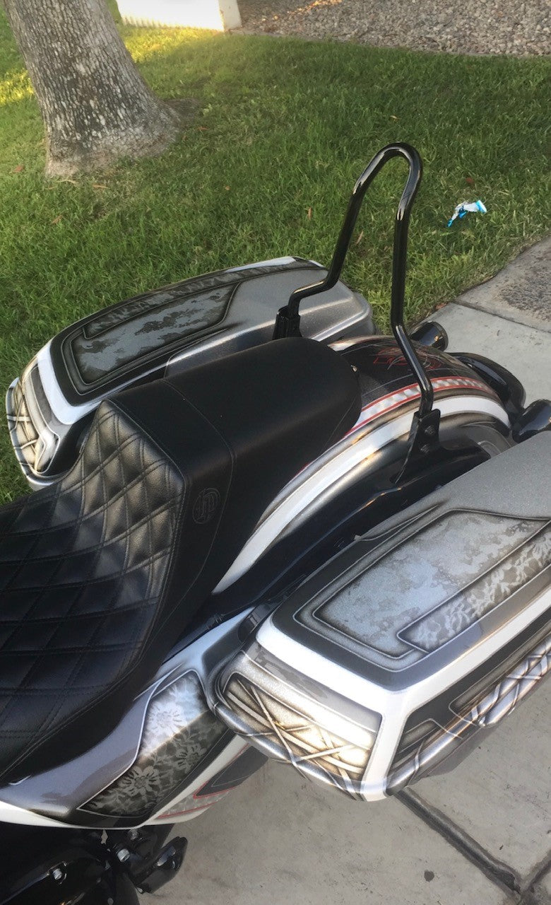 Imzz Elite Signature All-In-One Sissy Bar Kit for Baggers