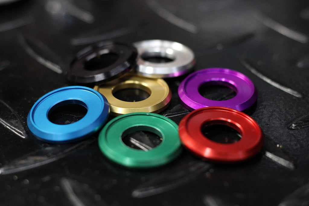 Imzz Elite billet aluminum beauty washers for ARP hardware