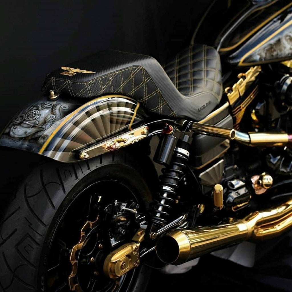 Imzz Elite E-Ticket Harley performance step-up seat