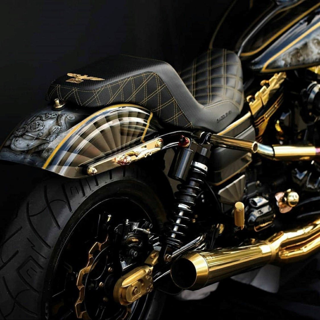 Imzz Elite E-Ticket Harley performance step-up seat