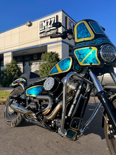 Imzz M8 Softail Rear Crash Bars