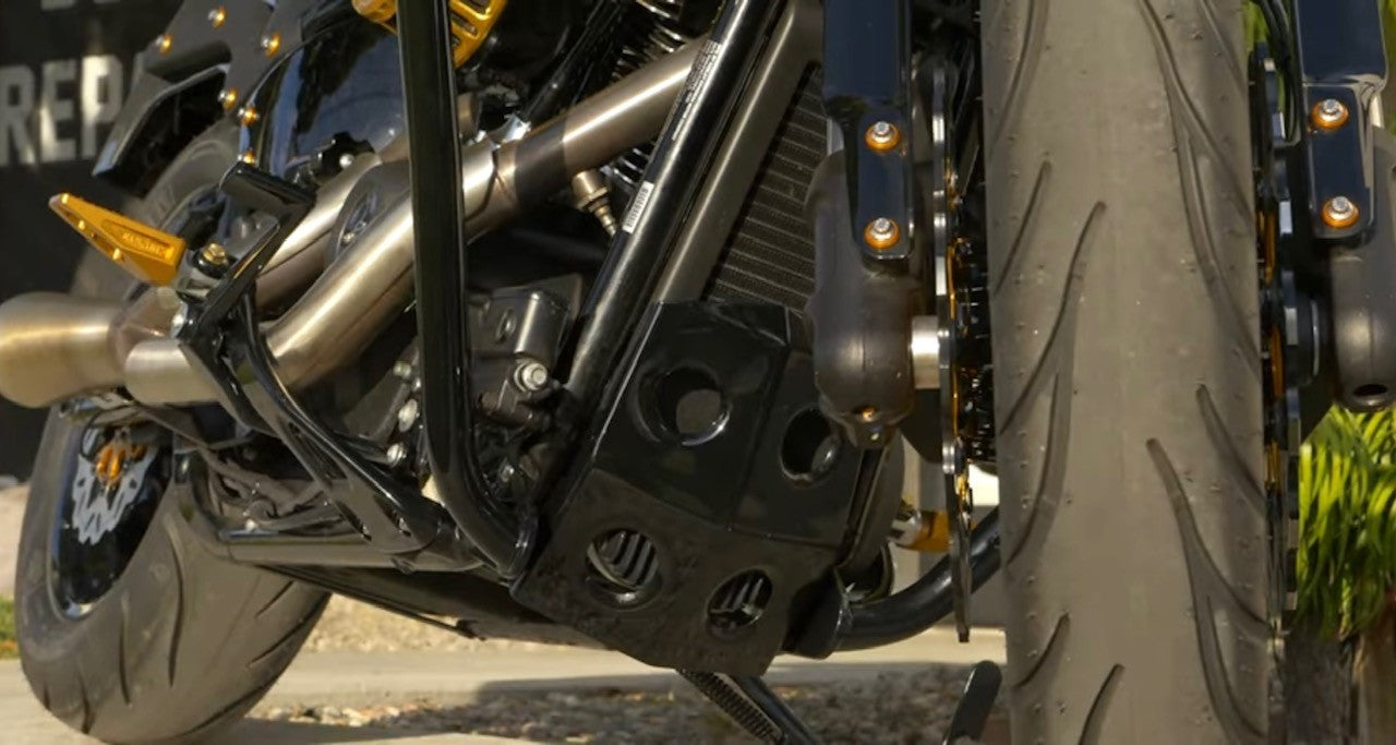 Imzz Elite M8 Softail Skid Plate