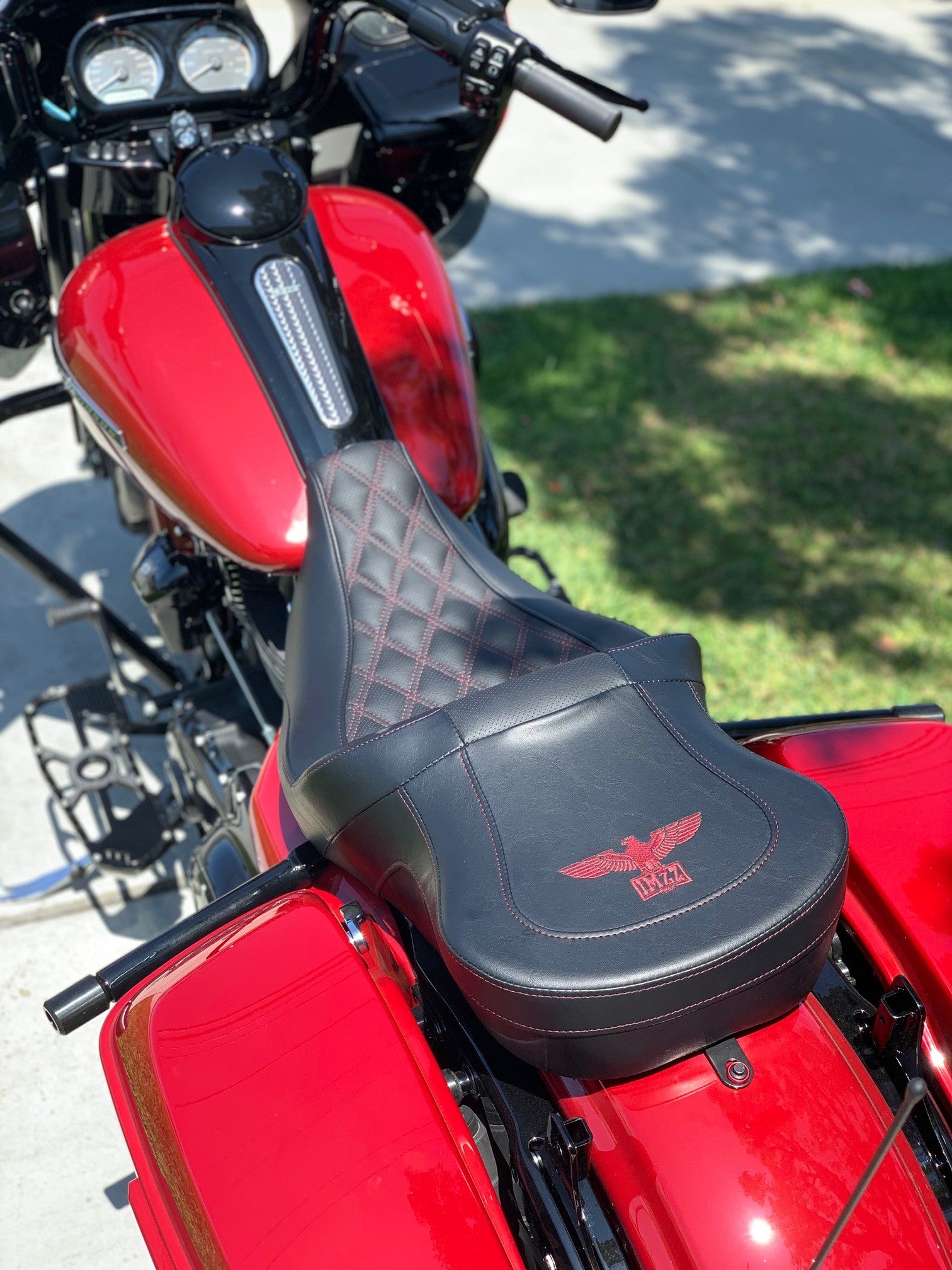 Imzz Elite Signature Saddlemen Road Sofa for Touring Models