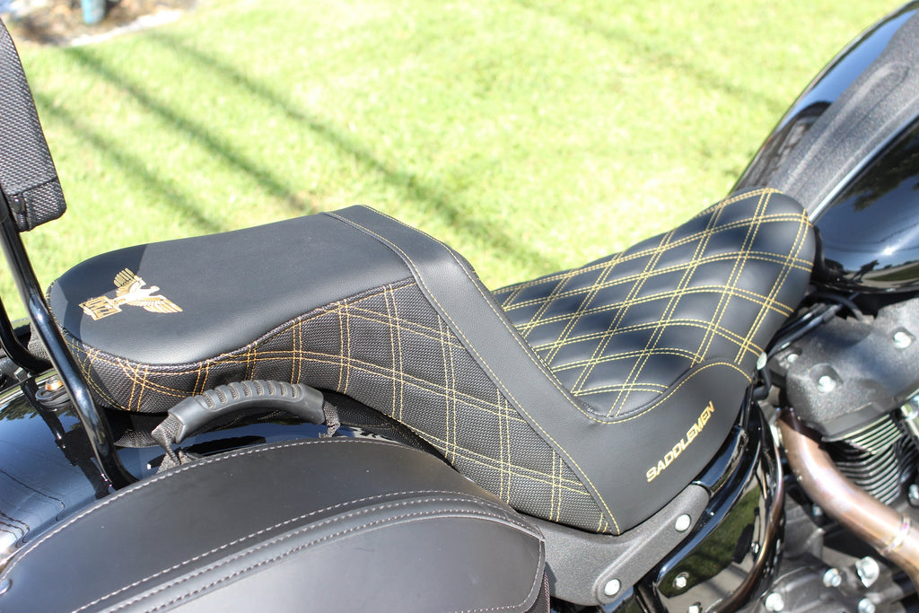 Imzz x Saddlemen TOUR step up seat Harley Road Glide Street Glide