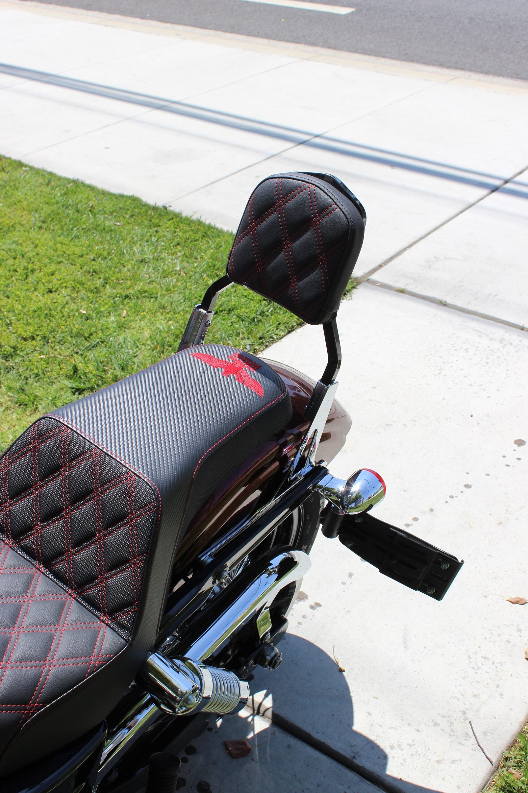 imzz elite custom sissy bar pad