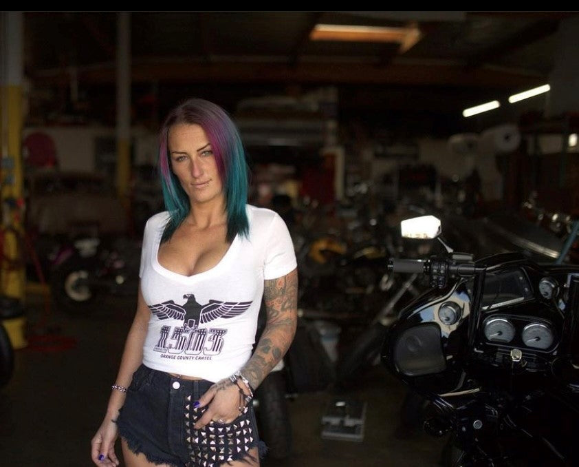 Imzz OC Bird Women’s V-Neck T-Shirt