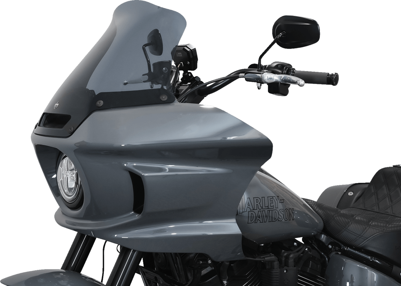 softail lowrider st windshield