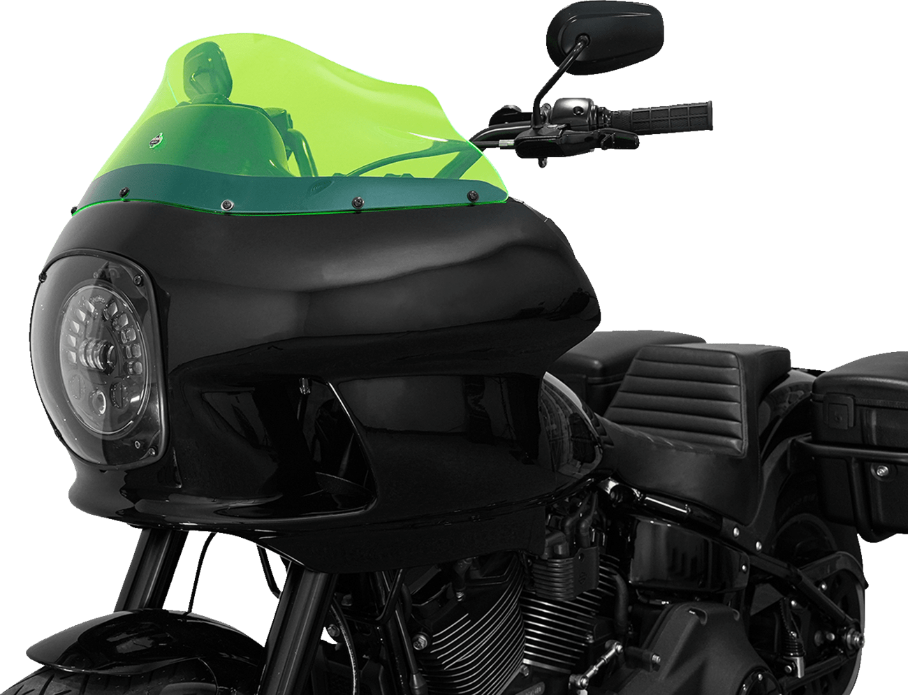 Klockwerks 9" Ice Kolored Flare FXR Windshield