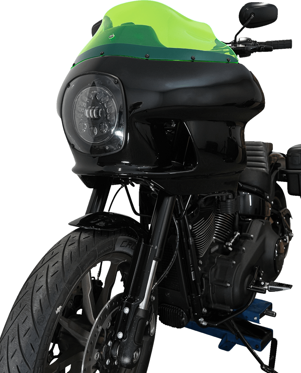 Klockwerks 9" Ice Kolored Flare FXR Windshield