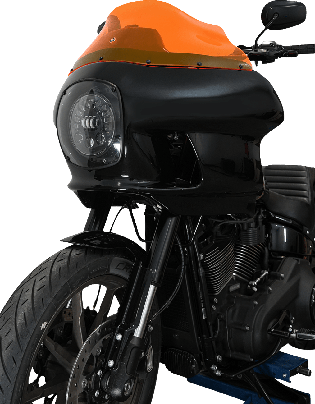 Klockwerks 9" Ice Kolored Flare FXR Windshield