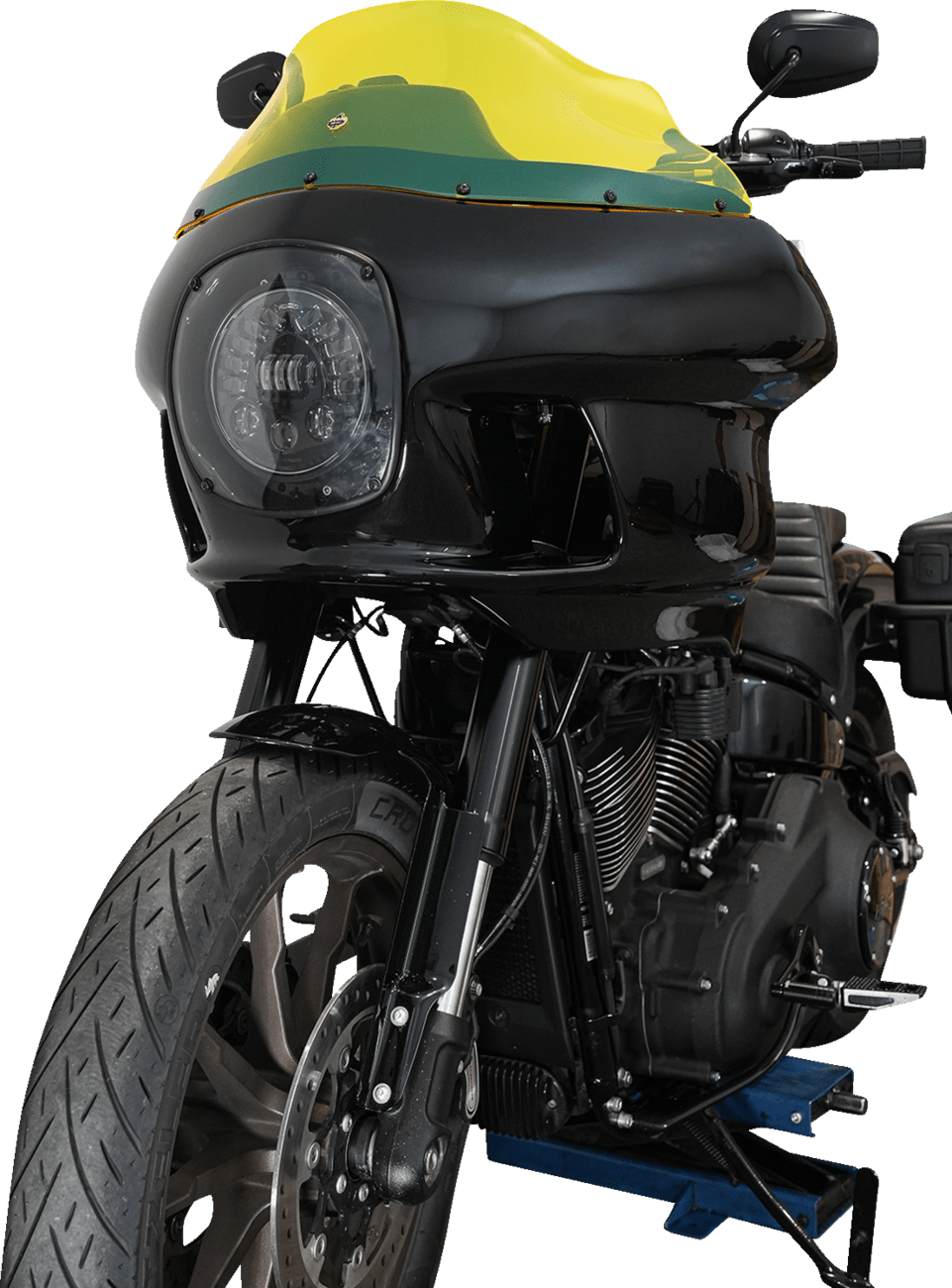 Klockwerks 9" Ice Kolored Flare FXR Windshield