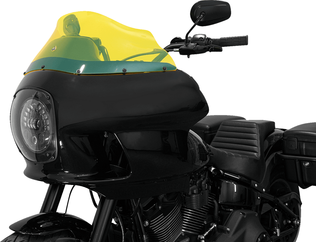 Klockwerks 9" Ice Kolored Flare FXR Windshield