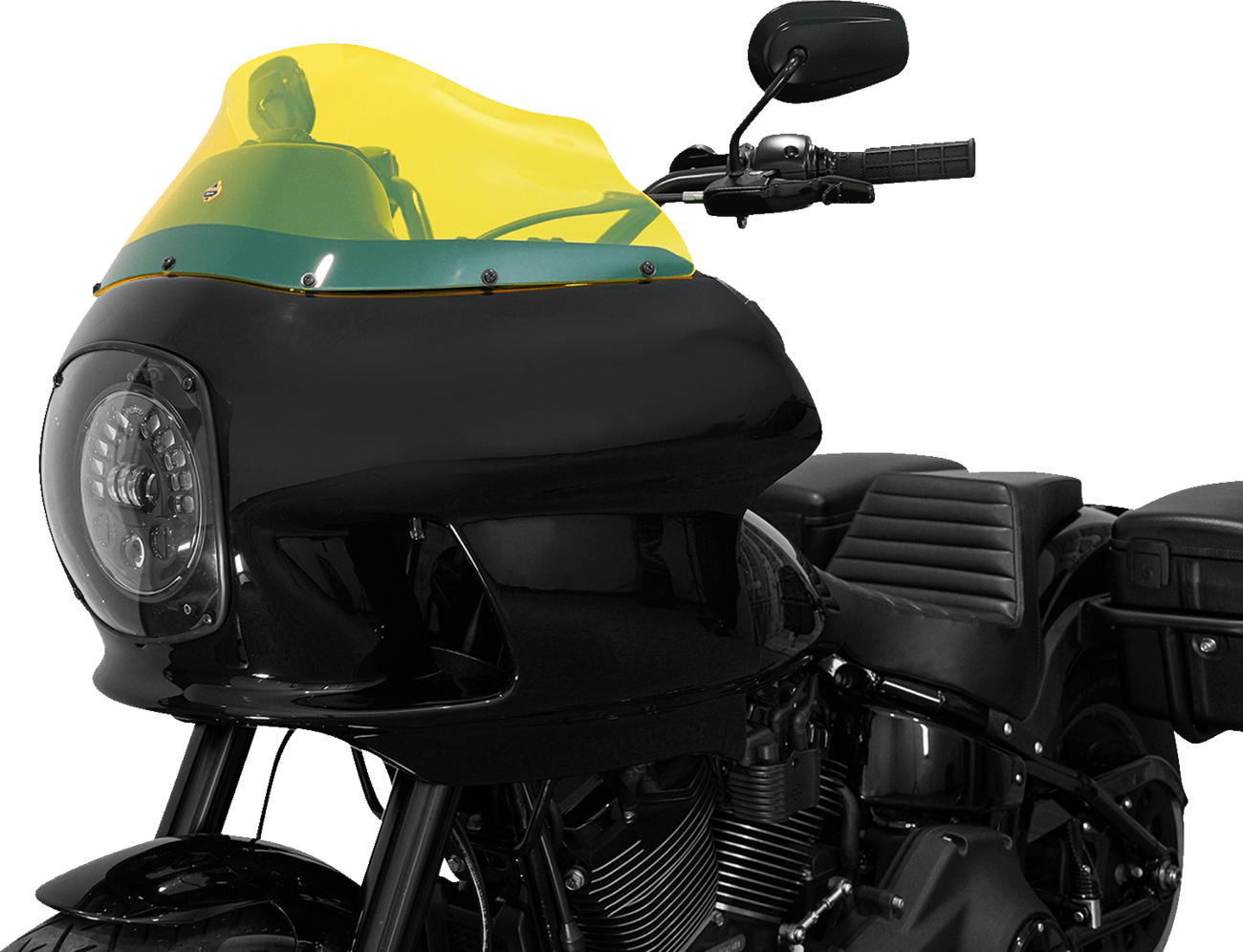 Klockwerks 9" Ice Kolored Flare FXR Windshield