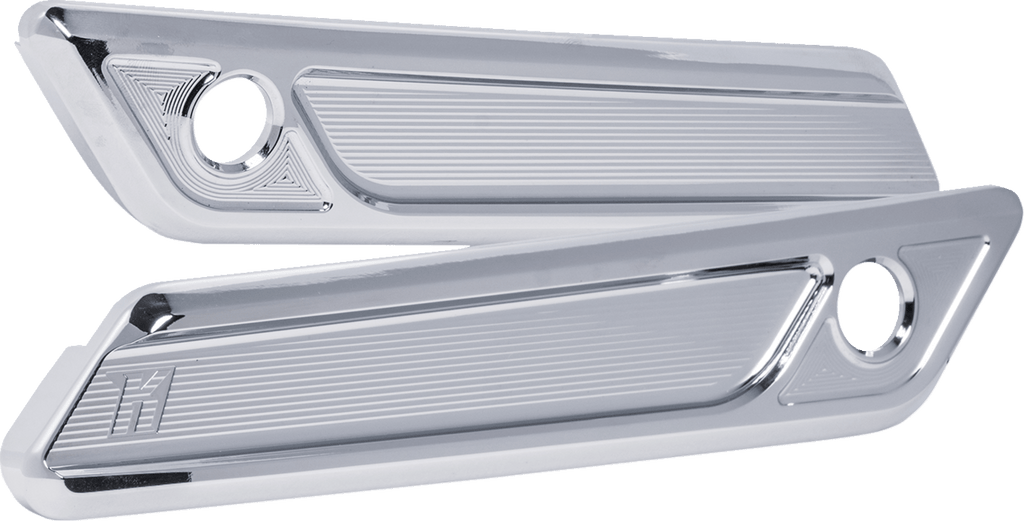 performance bagger saddlebags hinge cover