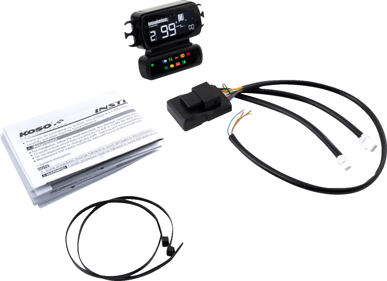 Koso D2 Multi-Function Gauge