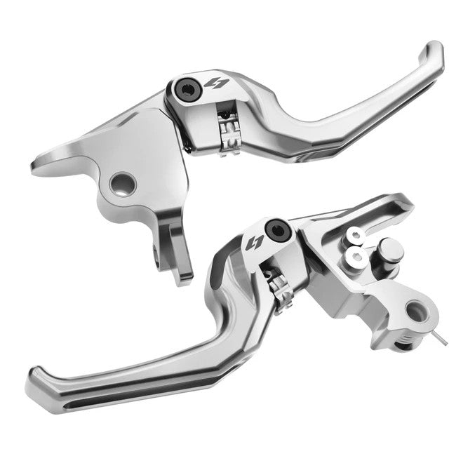 Kraus TALON levers installed on Harley Road Glide ST