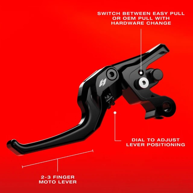Kraus Moto TALON adjustable levers for Harley Touring