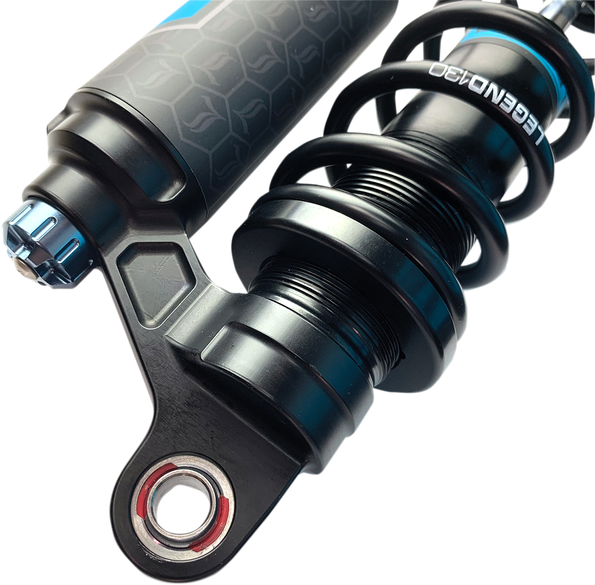 Legend REVO-ARC Piggyback Shocks for Harley FXR – 13" & 14" Adjustable Suspension
