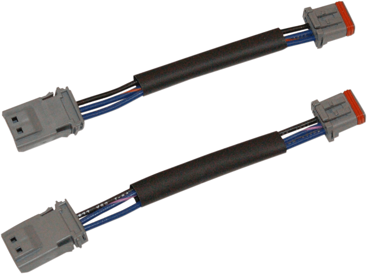 namz front turn signal extension harness for m8 lowrder s