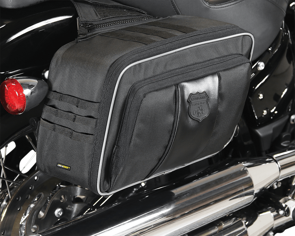 Harley throw-over saddlebags