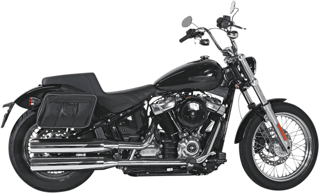 Harley throw-over saddlebags