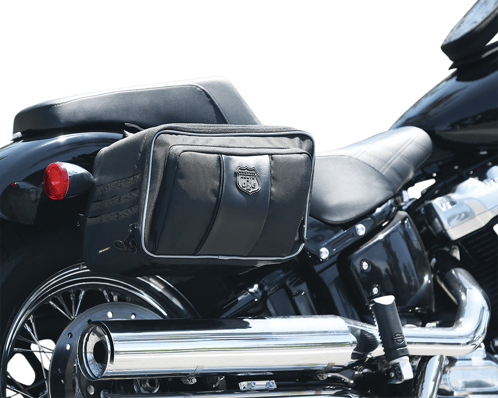 Harley throw-over saddlebags