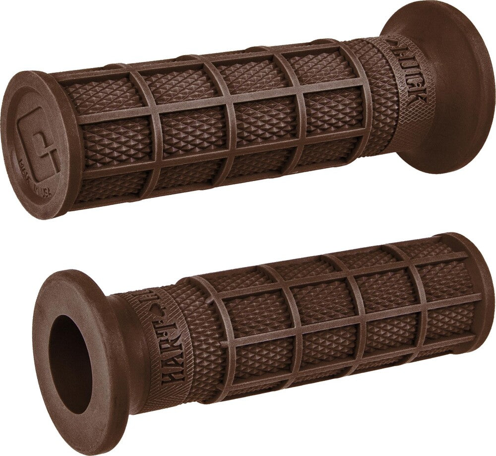 ODI x Hart Luck moto style waffle grips Harley Davidson