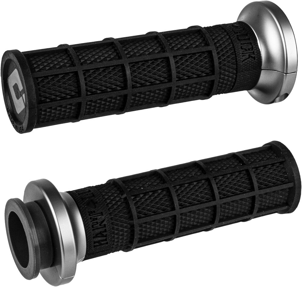 ODI x Hart Luck Waffle Harley Lock-On Grip Set