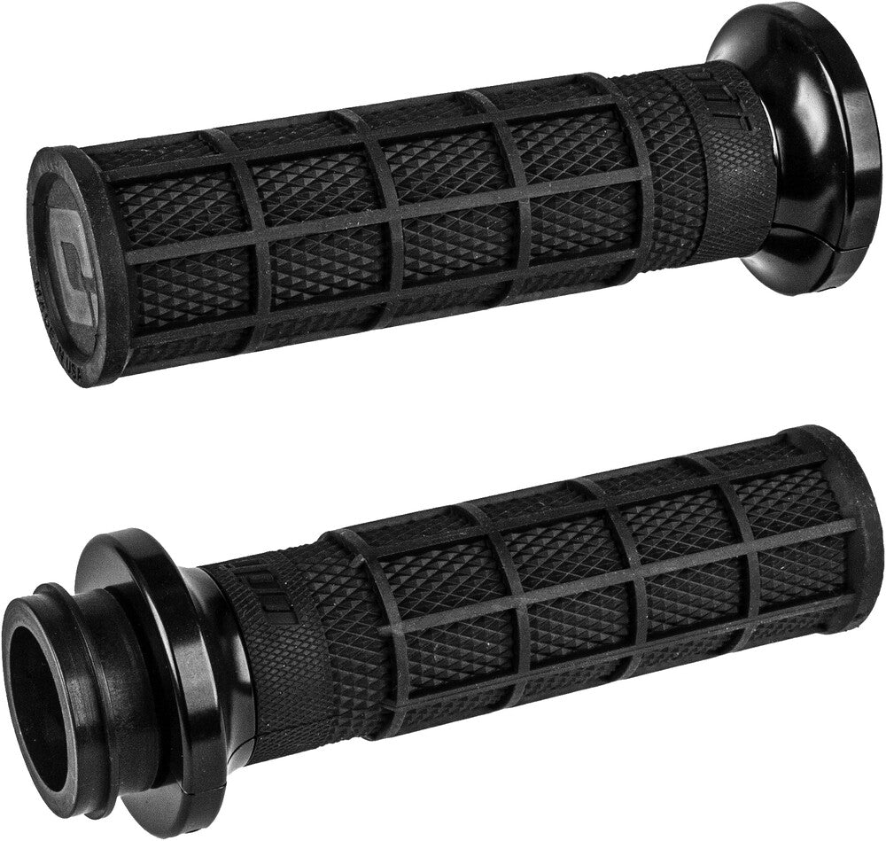 ODI x Hart Luck Waffle Harley Lock-On Grip Set