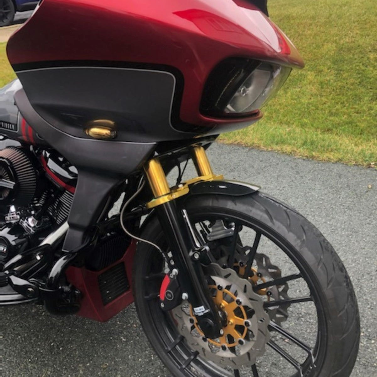 OG Carbon Fiber Shorty Front Fender for Bagger – Imzz Elite