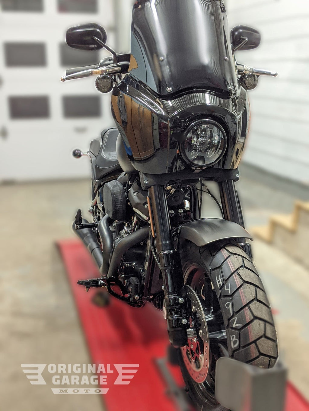 harley t-sport fairing for M8 softail