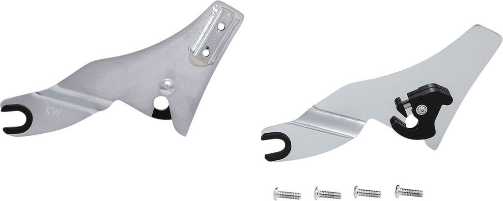 Quick-Detach Sissy Bar Side Plates for 09-22 Touring