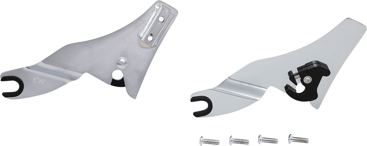 Quick-Detach Sissy Bar Side Plates for 09-22 Touring