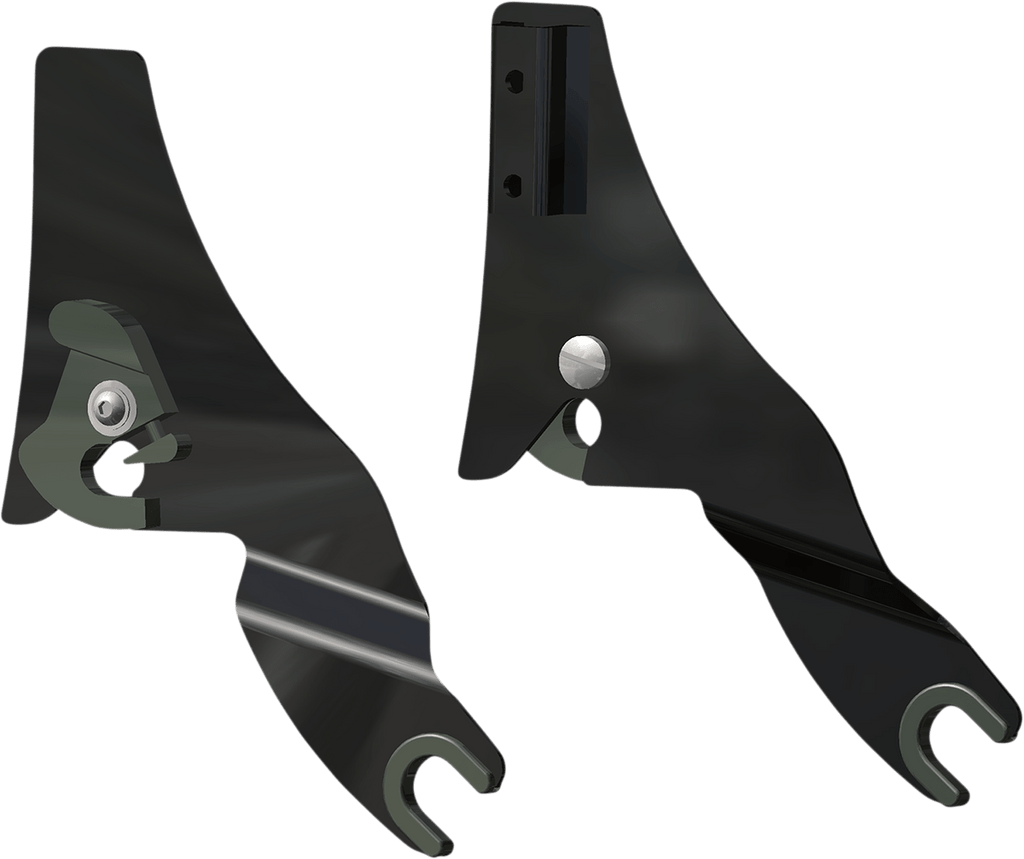 Quick-Detach Sissy Bar Side Plates for 09-22 Touring