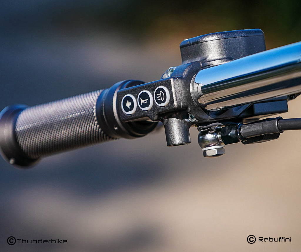 Rebuffini RR90 Radial hand controls set in CAN BUS