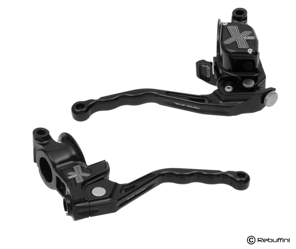 Rebuffini RR90X Bolt-on Radial Hand Control Set for Can Bus