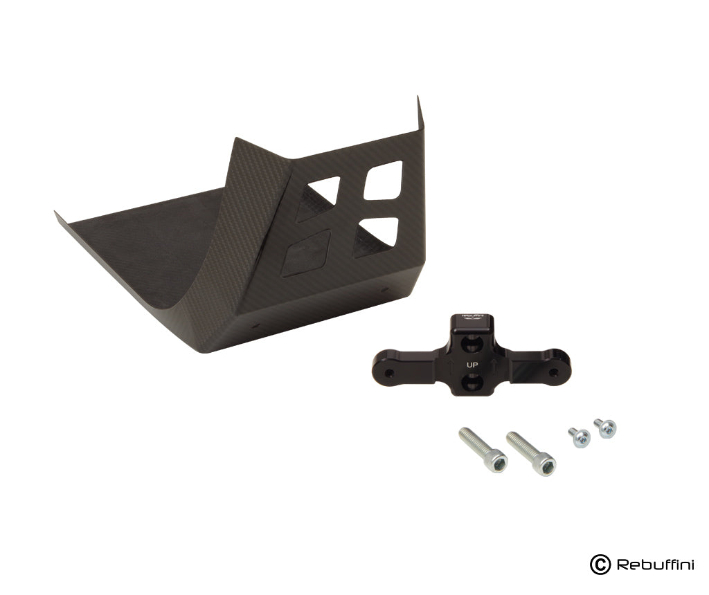 Rebuffini Carbon Fiber Skid Plate for 06-17 Dyna