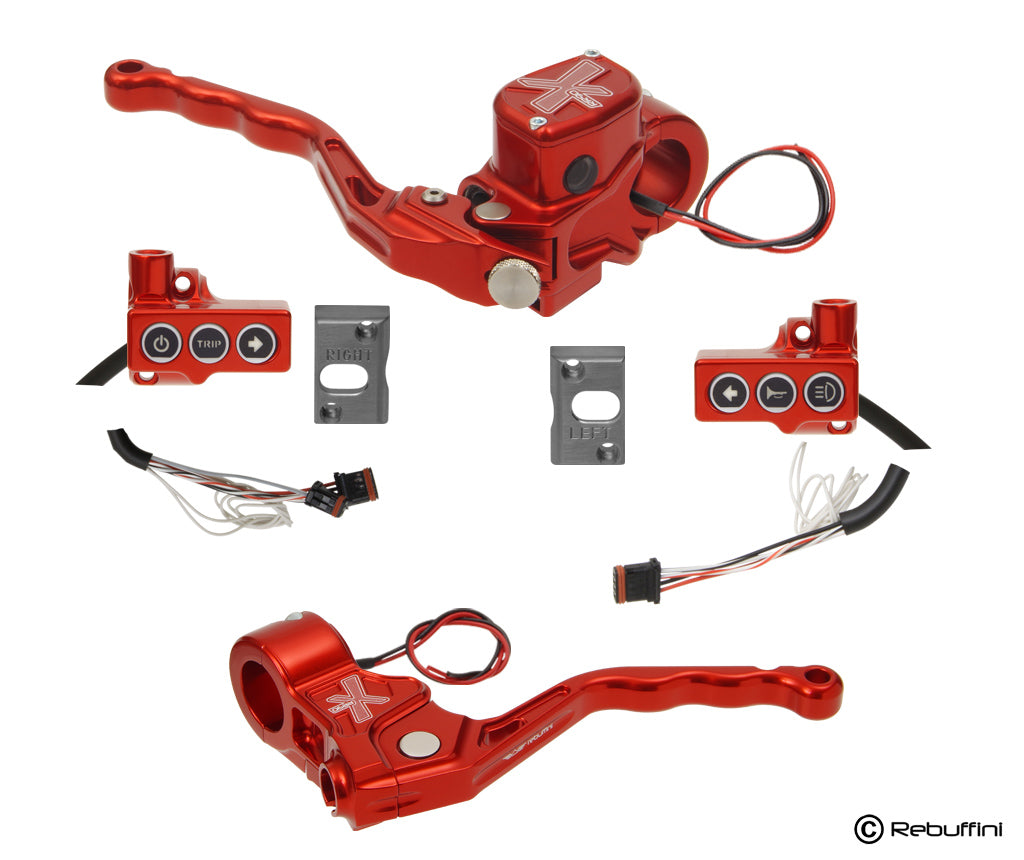 Rebuffini RR90X Radial Hand Controls in CAN BUS