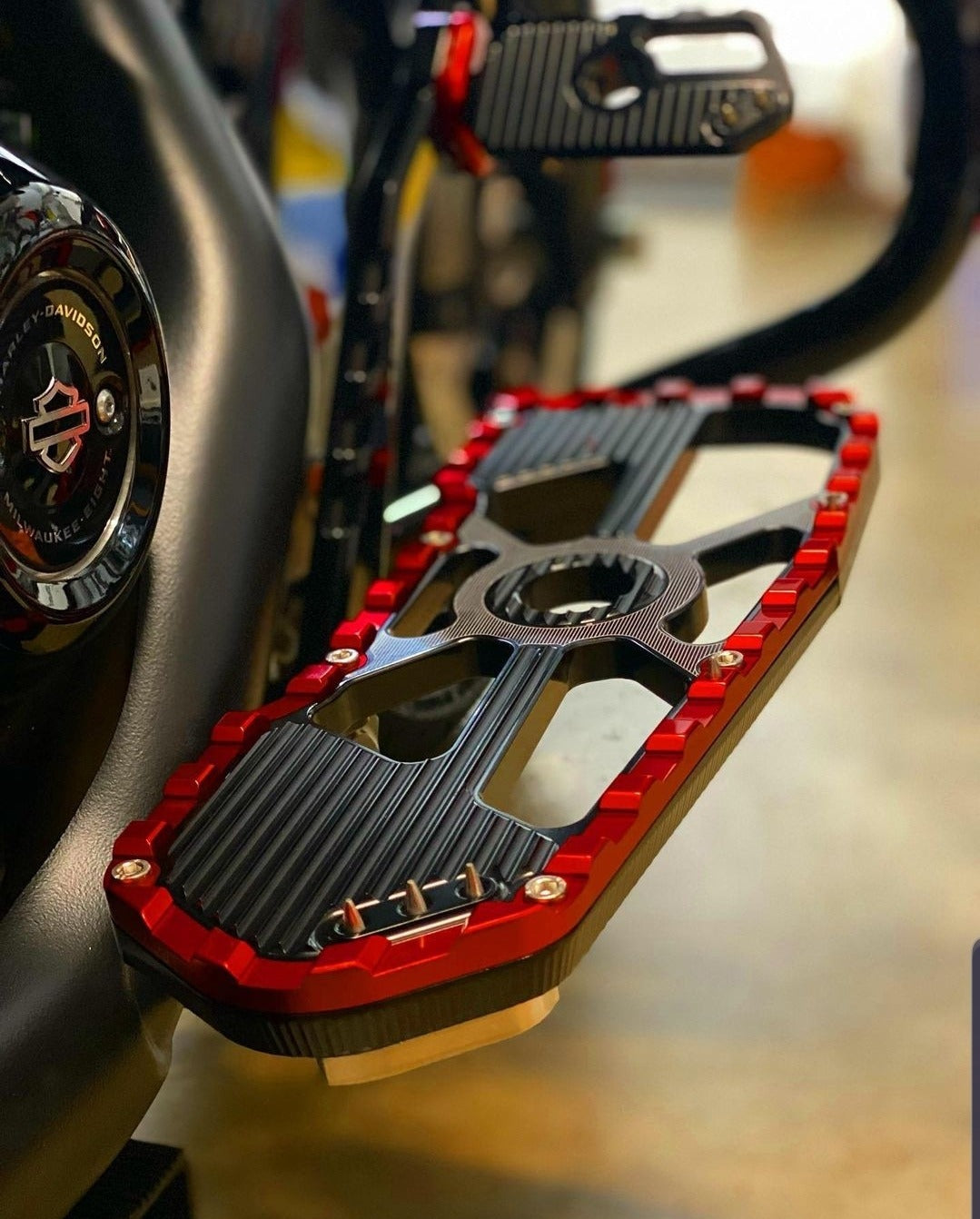 performance Bagger floorboards