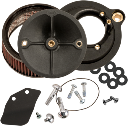 S&S Super Stock Stealth Air Cleaner Kit for M8