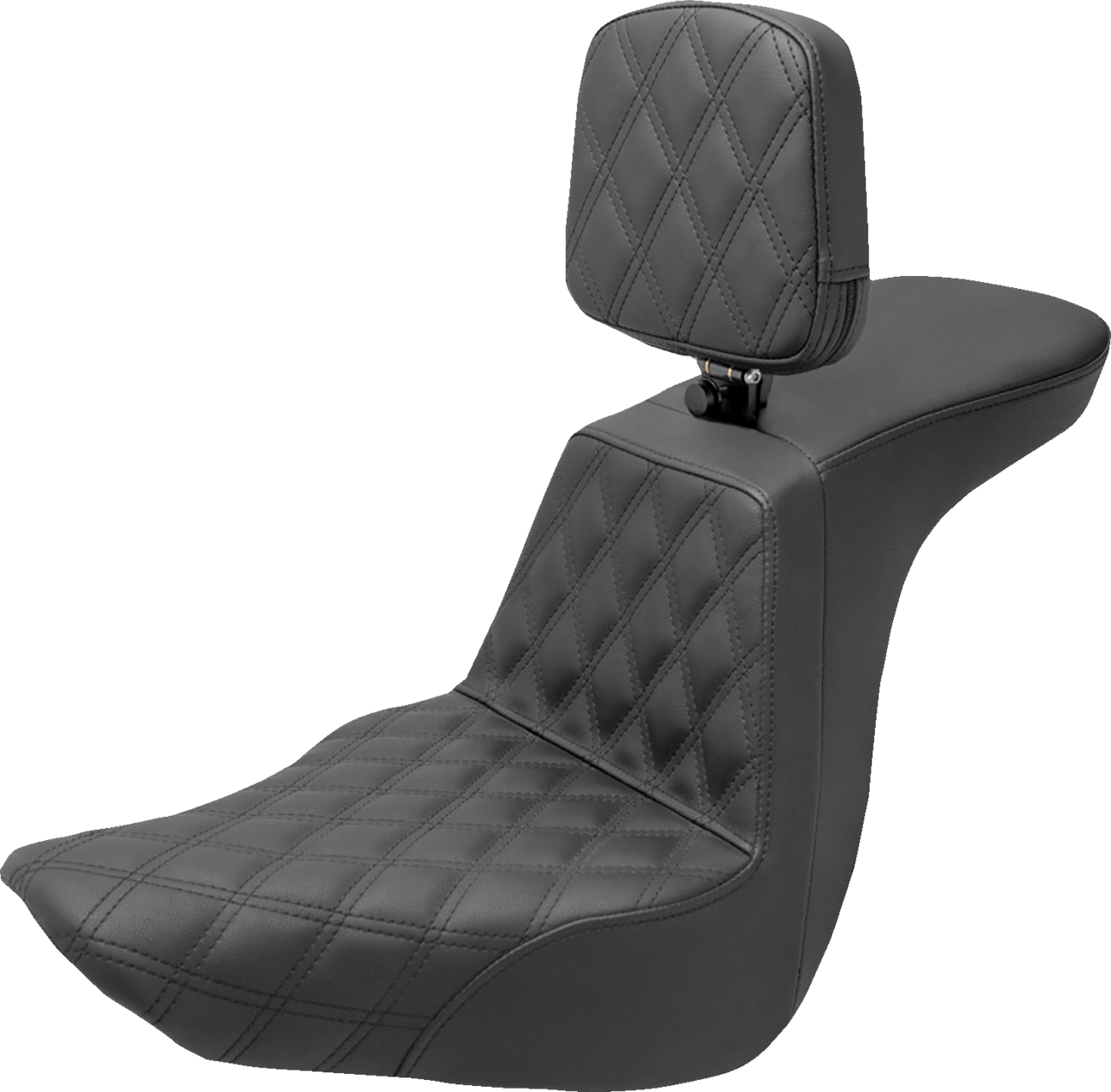 Imzz x Saddlemen TOUR Step-Up Seat w/Backrest for M8 FXLR/S/ST & FLSB