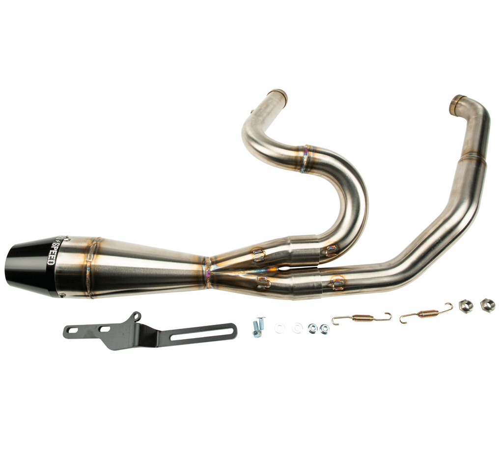 Sawicki Speed 2into1 Shorty Exhaust for Bagger