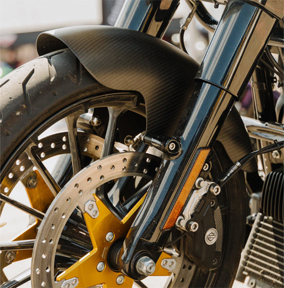 Slyfox Carbon Fiber Front Fender for Bagger