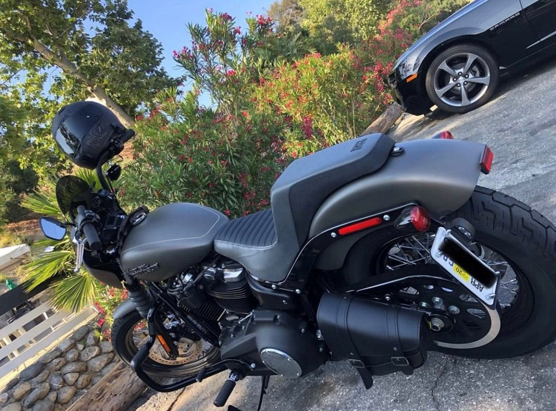 Imzz x Saddlemen Step-Up Seat for M8 FatBob FXFB/FXFBS