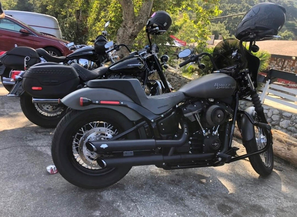 Imzz x Saddlemen Step-Up Seat for M8 Streetbob FXBB/S & Standard FXST