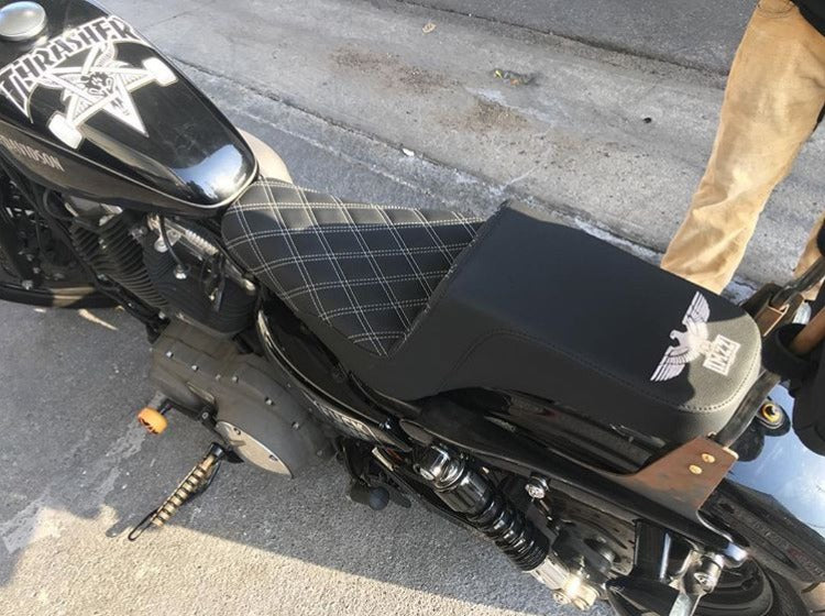Saddlemen Step-Up シート ブラック　スポーツスター Imzz Elite x Saddlemen Step Up Seat For Sportster