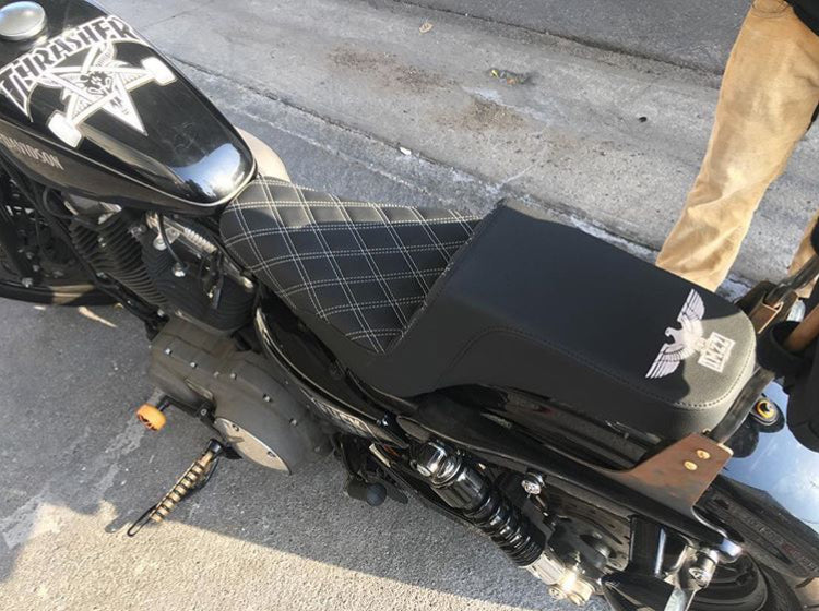 Imzz Elite Signature Saddlemen Step Up Seat for 1979-2003 Harley Sportster