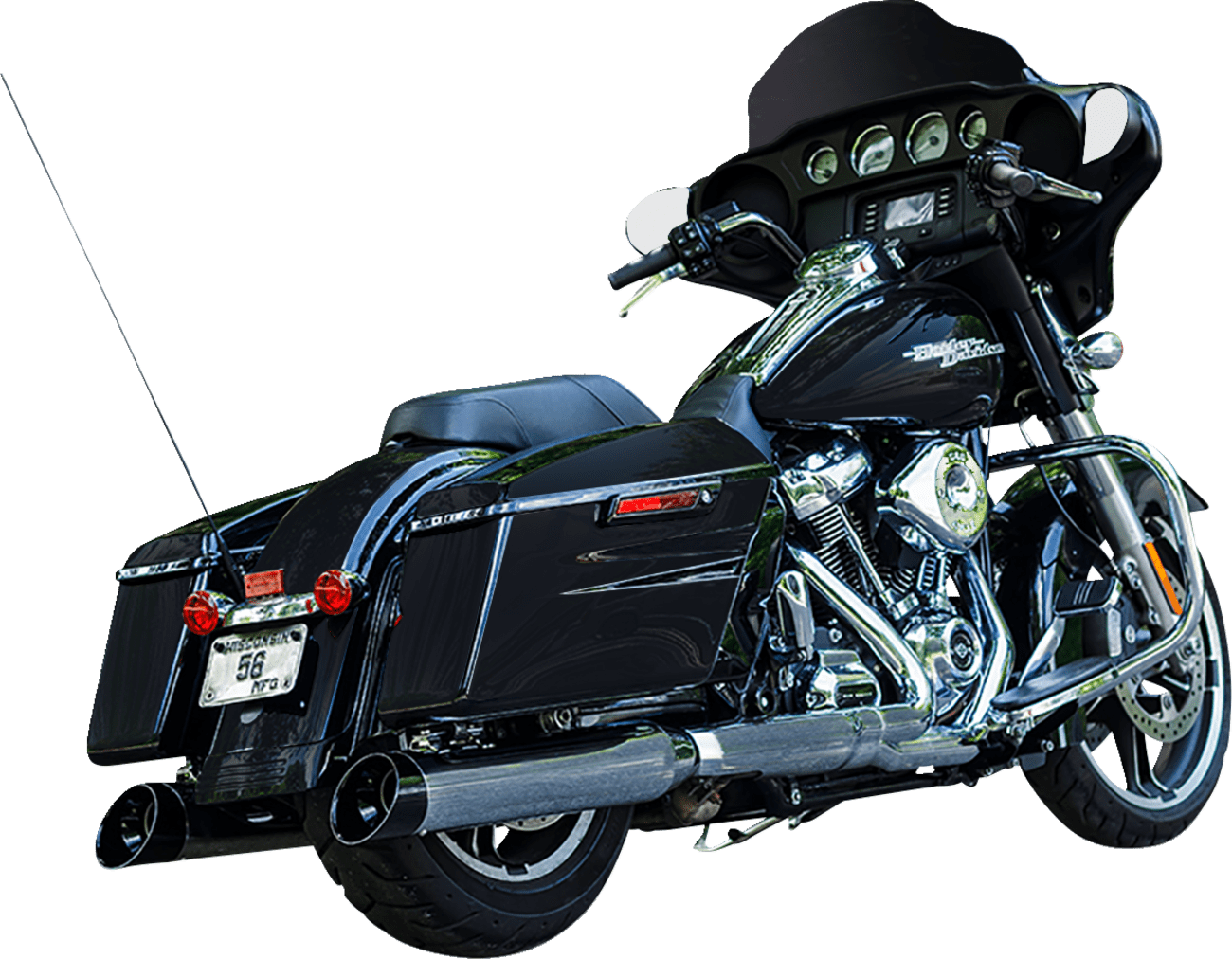 performance bagger slip-on mufflers
