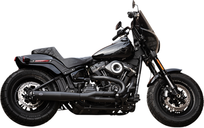 S&S Superstreet 2:1 Exhaust for 18+ M8 Softail Models
